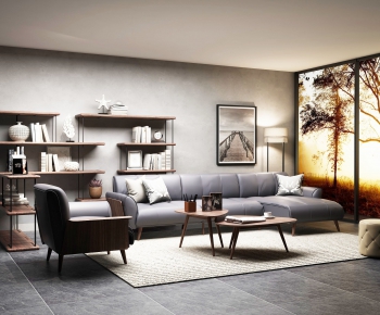 Nordic Style A Living Room-ID:928320782