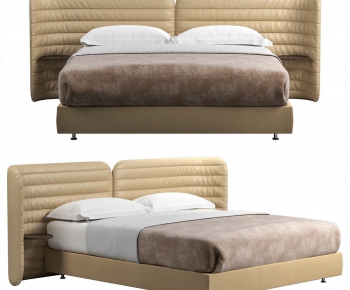 Modern Double Bed-ID:324016836