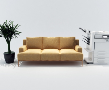 Modern Three-seat Sofa-ID:819526595