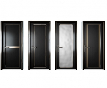 Modern Solid Wood Door-ID:296533698