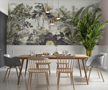 Nordic Style Dining Room-ID:761198313