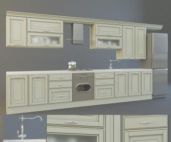 European Style Kitchen Cabinet-ID:434427748