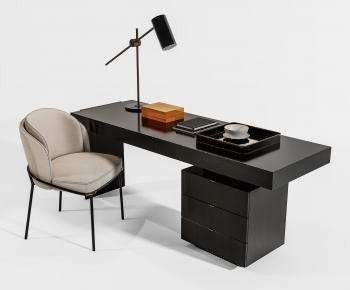 Modern Computer Desk And Chair-ID:276319254
