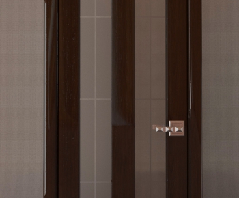 Modern Solid Wood Door-ID:486589228