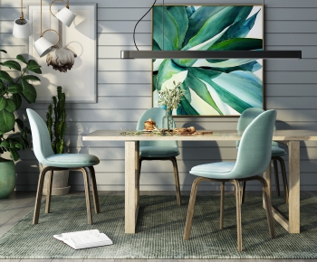 Modern Dining Table And Chairs-ID:465299766