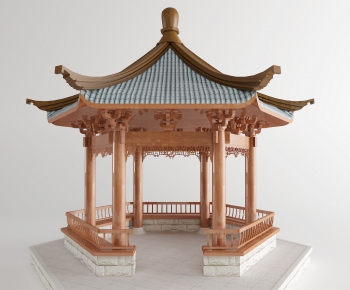 New Chinese Style Ancient Architectural Buildings-ID:288306348
