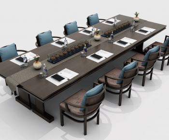 Chinese Style Conference Table-ID:738236535