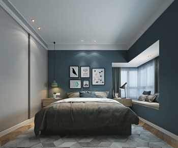 Nordic Style Bedroom-ID:878330277