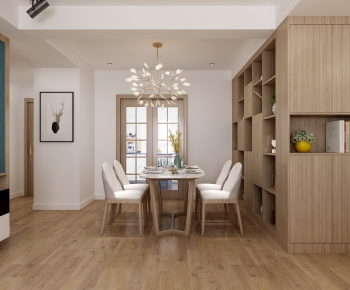Nordic Style Dining Room-ID:520312687