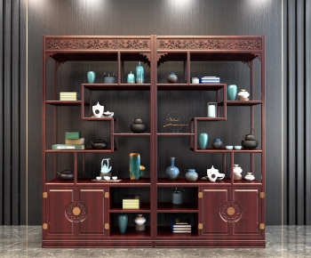 New Chinese Style Antique Rack-ID:912919227