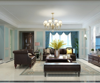 American Style A Living Room-ID:517521384