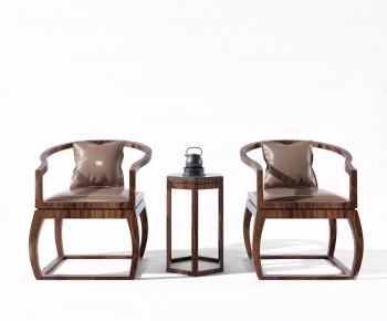 New Chinese Style Single Chair-ID:145263243