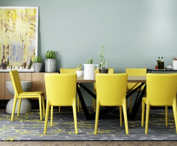 Modern Dining Table And Chairs-ID:230511217