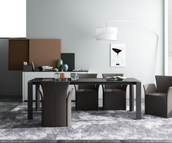 Modern Dining Table And Chairs-ID:614767896
