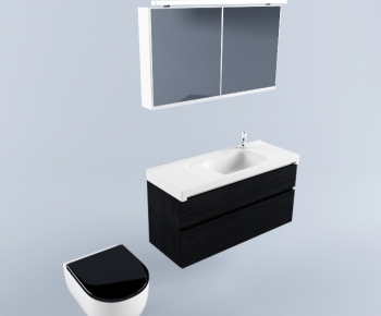 Modern Bathroom Cabinet-ID:308362844