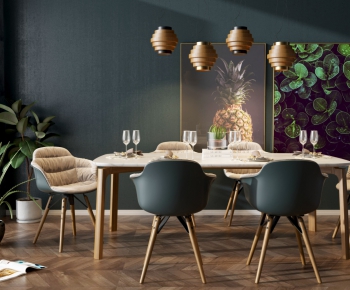 Modern Dining Table And Chairs-ID:191007679
