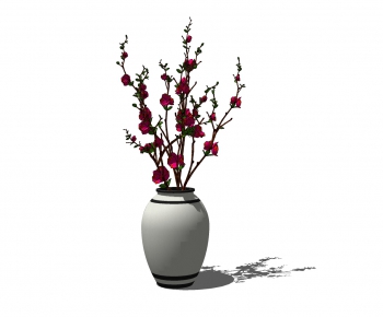 现代花瓶花卉-ID:757767259