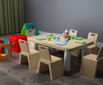 Modern Children's Table/chair-ID:348192348