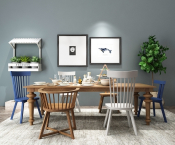 Nordic Style Dining Table And Chairs-ID:654295926