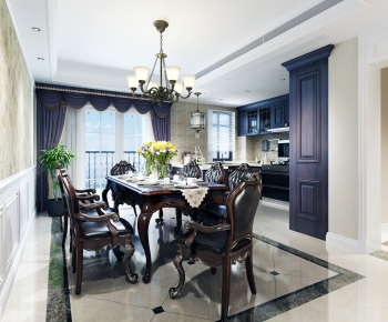 American Style Dining Room-ID:266344321