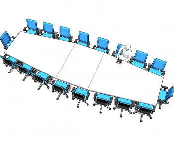 Modern Conference Table-ID:858715945
