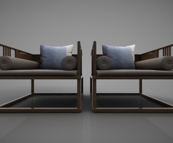 New Chinese Style Lounge Chair-ID:515956262