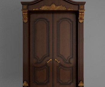 Modern Solid Wood Door-ID:962576273