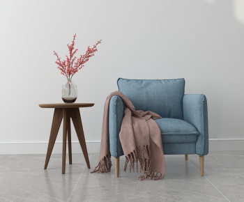 Nordic Style Single Sofa-ID:842502529