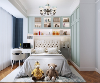 American Style Girl's Room Daughter's Room-ID:109040919