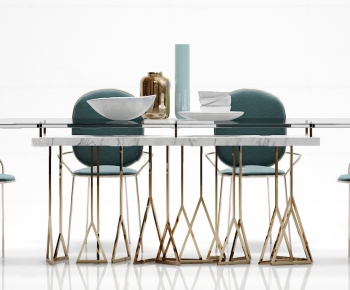Modern Dining Table And Chairs-ID:641748467