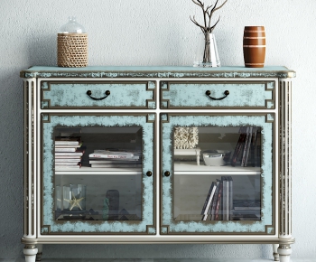 European Style Decorative Cabinet-ID:731268423