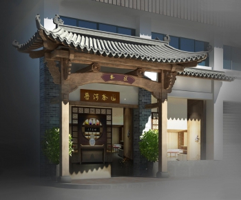 Chinese Style Facade Element-ID:559881931