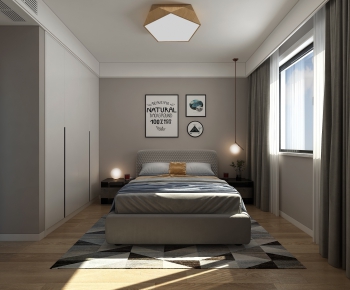 Nordic Style Bedroom-ID:473828684