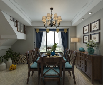 American Style Dining Room-ID:253255668