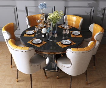 Modern Dining Table And Chairs-ID:430402268