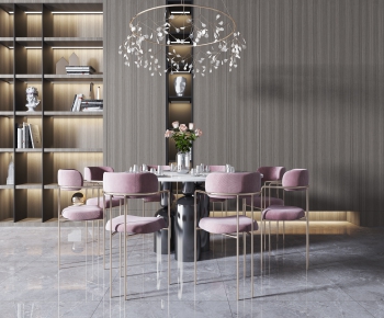 Modern Dining Table And Chairs-ID:221265562
