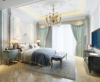 French Style Bedroom-ID:866570589