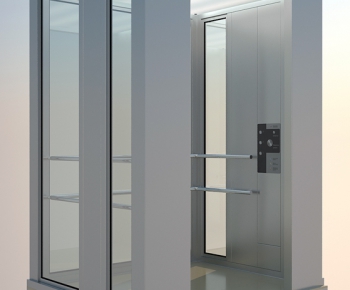 Modern Corridor Elevator Hall-ID:709570854