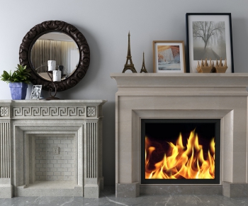 American Style Fireplace-ID:677833312