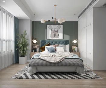 Nordic Style Bedroom-ID:634731236