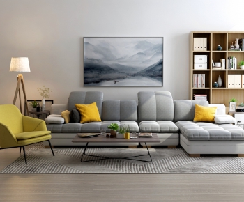 Nordic Style Sofa Combination-ID:567186337