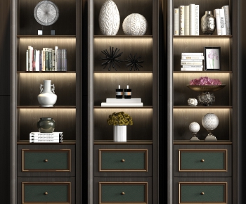 Simple European Style Decorative Cabinet-ID:946906886