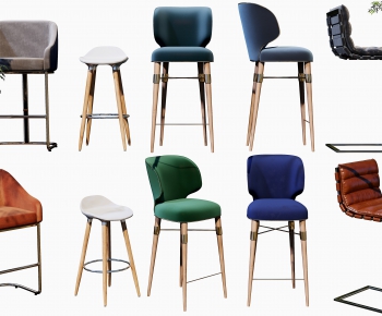 Nordic Style Bar Chair-ID:683378141