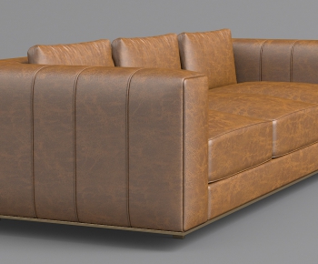 Modern Three-seat Sofa-ID:370824792