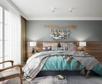 Nordic Style Bedroom-ID:964475773