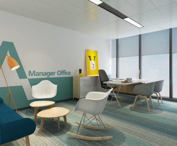 Nordic Style Manager's Office-ID:376046355