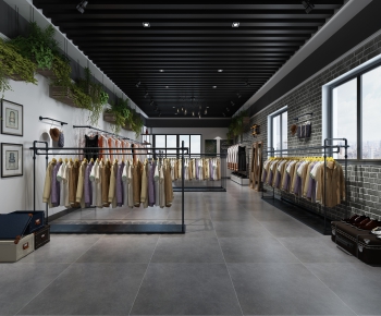 Industrial Style Clothing Store-ID:729572575