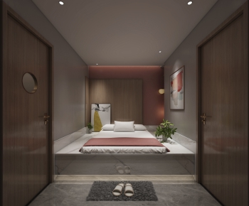 Nordic Style Bedroom-ID:449214916