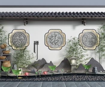 New Chinese Style Courtyard/landscape-ID:269304787