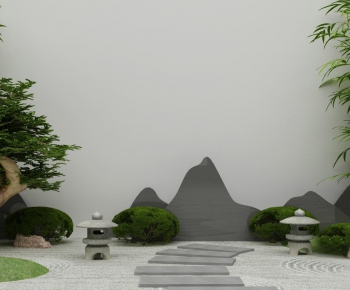 New Chinese Style Garden-ID:641250738